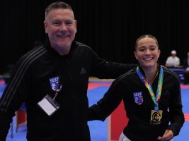 Carla Wins Gold at the British International Open